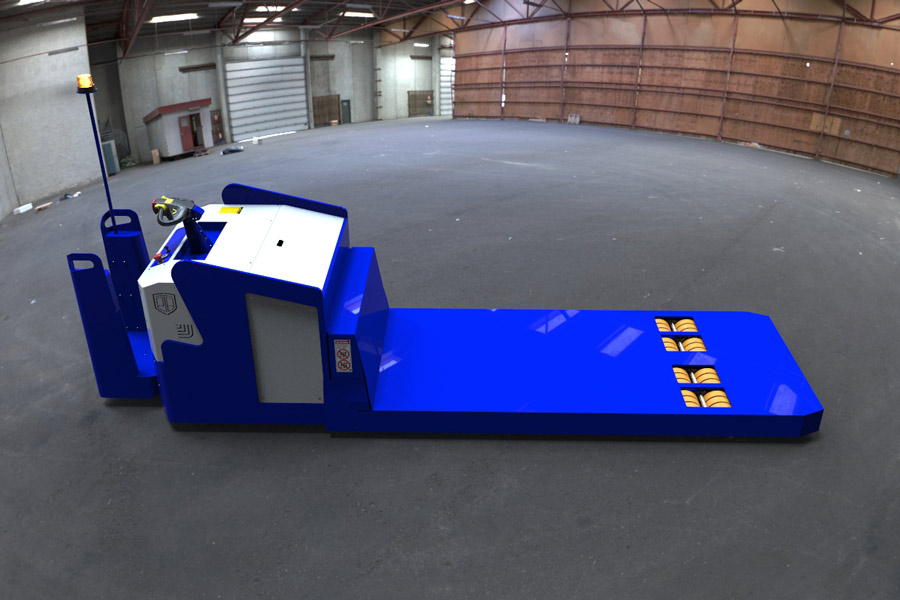 20 ton pallet truck with platform