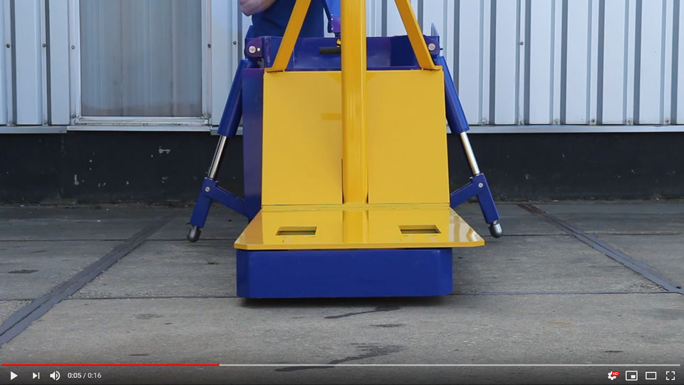 video sideshift pallet truck